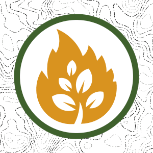 logo for the original outdoors podcast